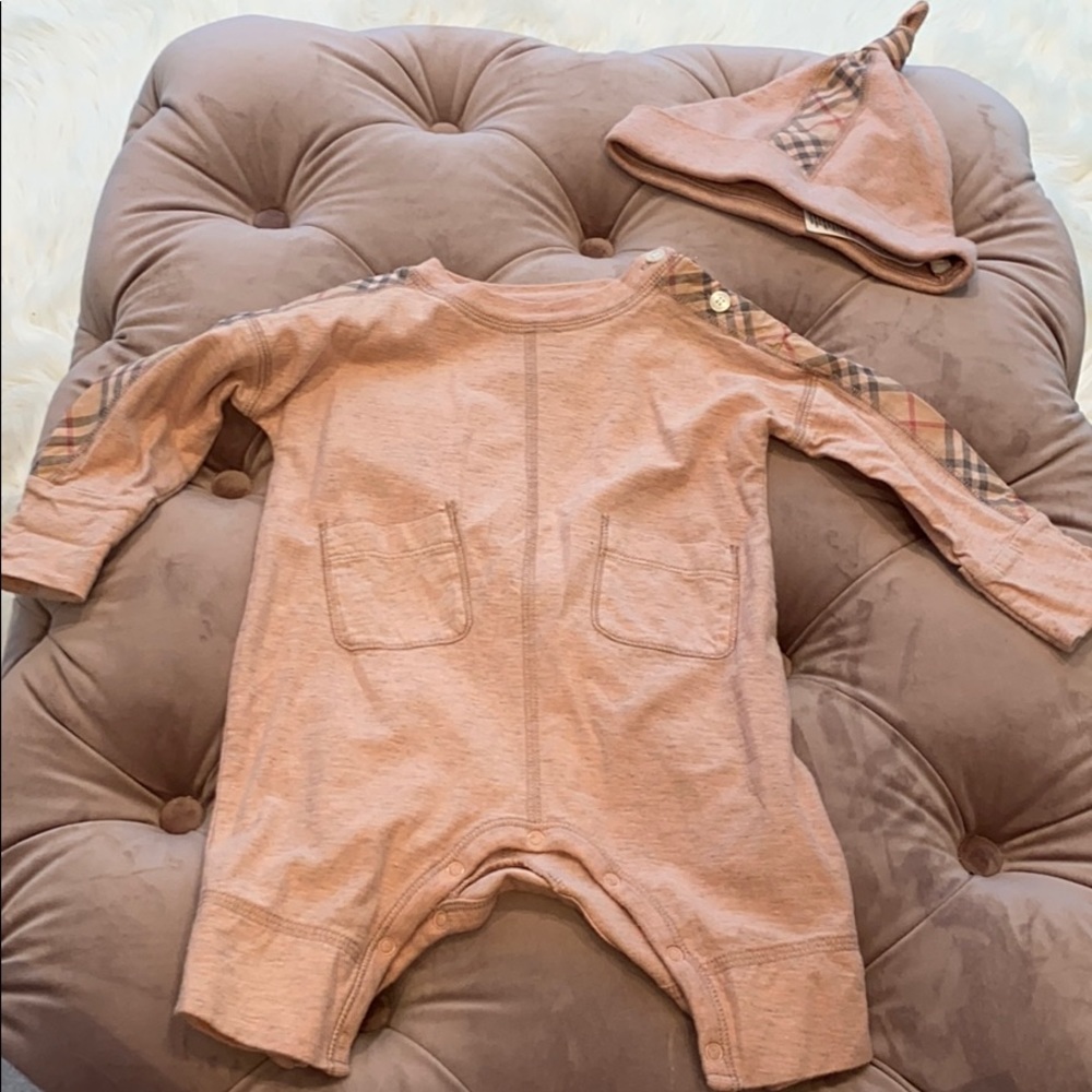 Burberry baby girls 3 piece Colby Set